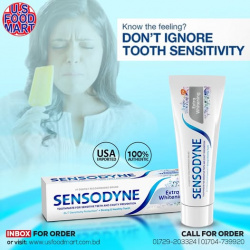 Sensodyne Extra Whitening Toothpaste (USA Imported)