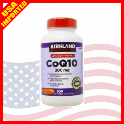 Kirkland Signature CoQ10 300mg 100 Softgels