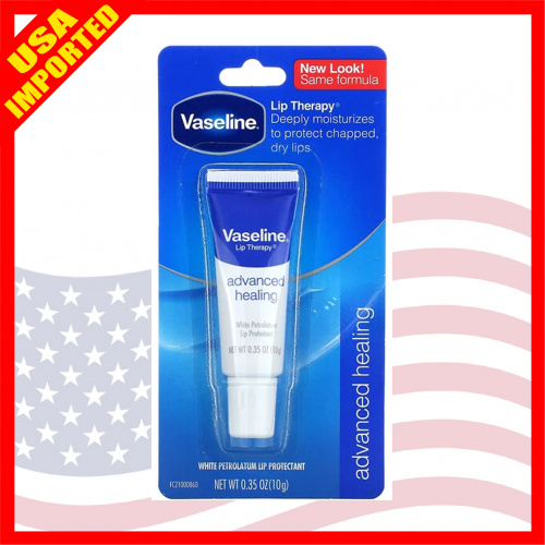 Vaseline Lip Therapy Advanced Formula 0.35 oz (Pack of 8