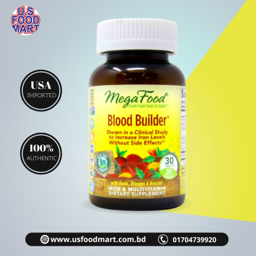 MEGAFOOD BLOOD BUILDER 30 TABLETS MEGAFOOD BLOOD BUILDER 30 TABLETS