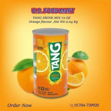 Tang Orange Drink Mix – 2.04kg (72 oz)