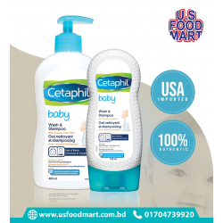 Cetaphil Baby Wash & Shampoo – 400ml  230ml