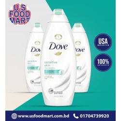 Dove Sensitive Skin Hypoallergenic Nourishing Body Wash – 24 fl oz (709 mL)