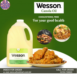 Wesson Canola Oil – 1 Gallon (3.79L)