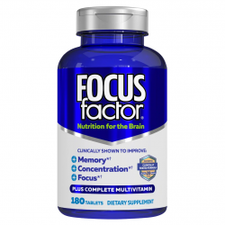 Focus Factor Brain Health & Multivitamin – 180 Tablets